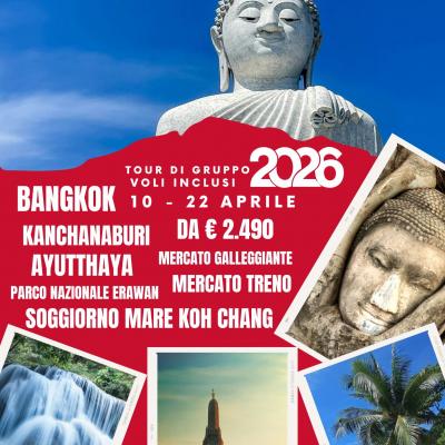 Viaggio di Gruppo in Thailanda ad Aprile